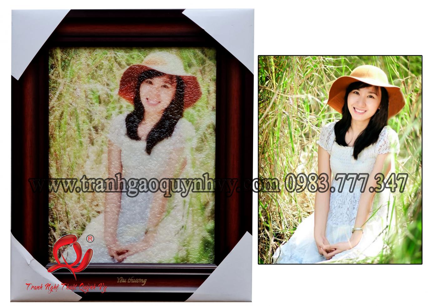 Chân Dung 1 người 22 x 28

