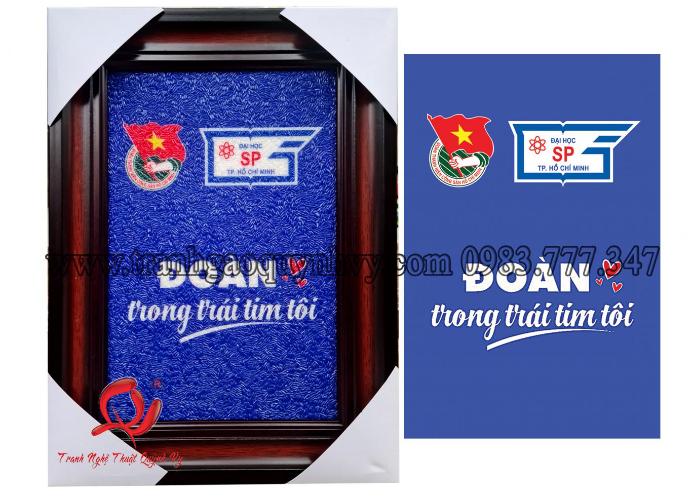 Logo Đoàn & DHSP - 20 x 30