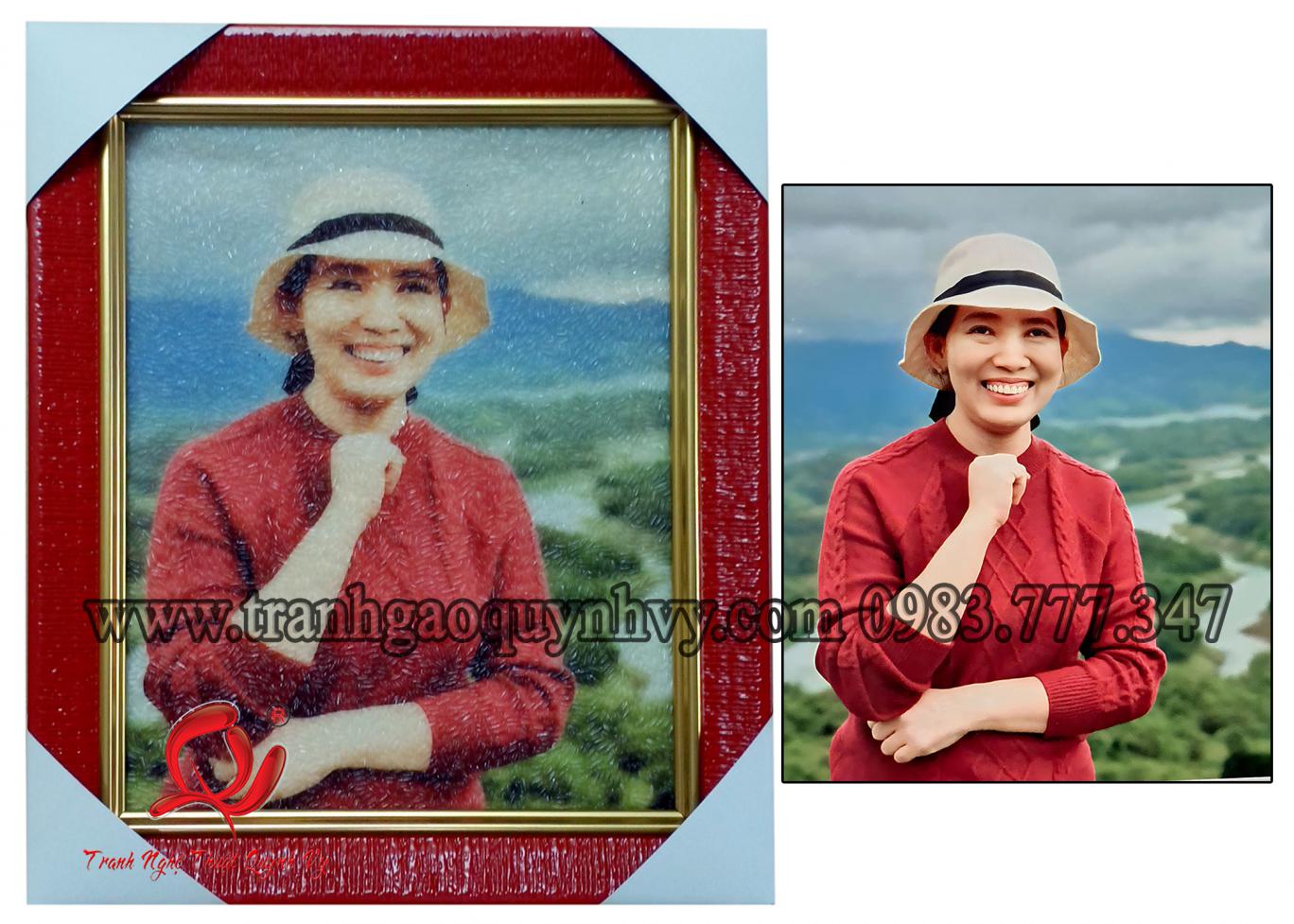 Chân Dung 1 người 18 x  22
