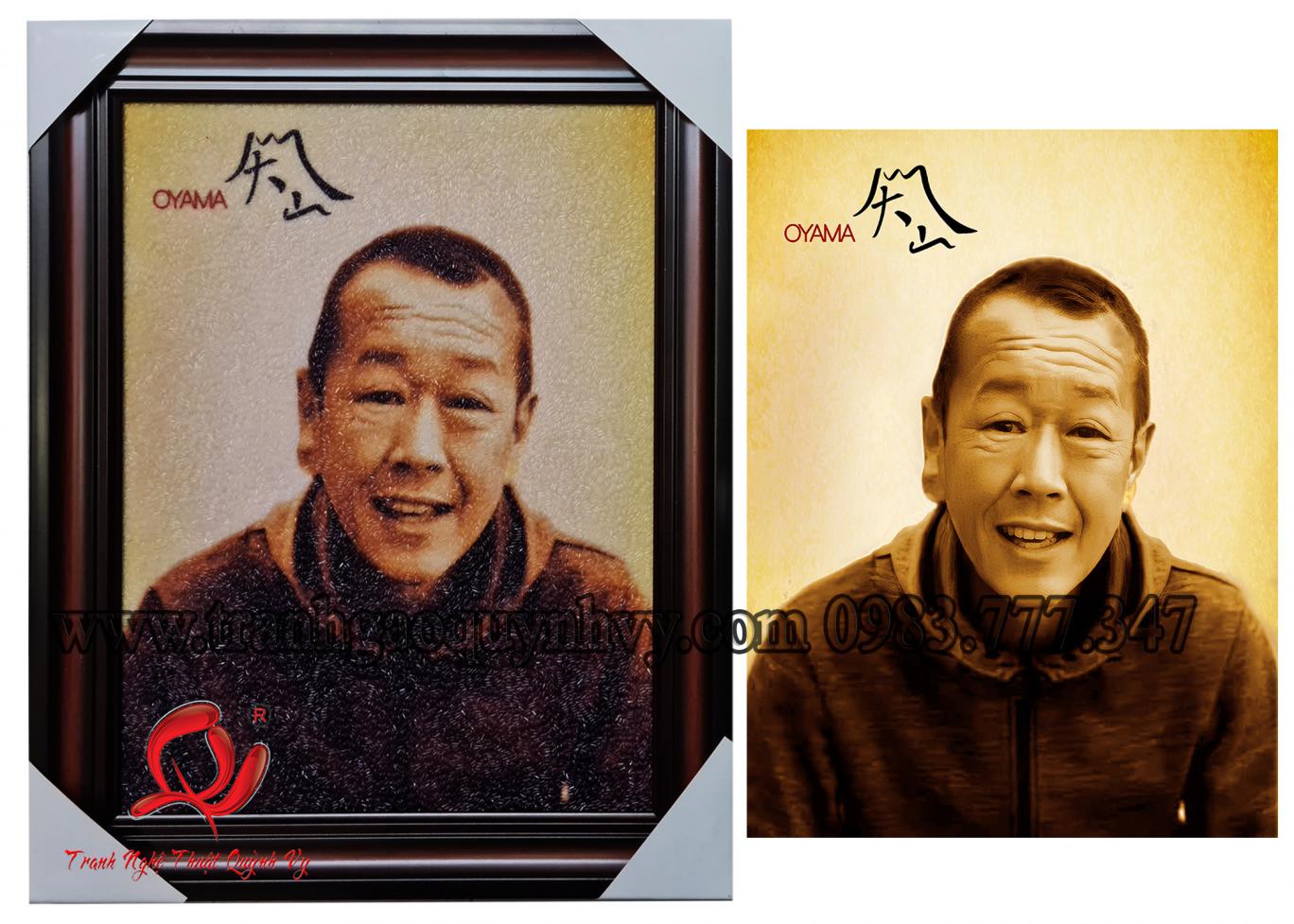 Chân Dung 1 người - Logo KOI Oyama - 30 x 40

