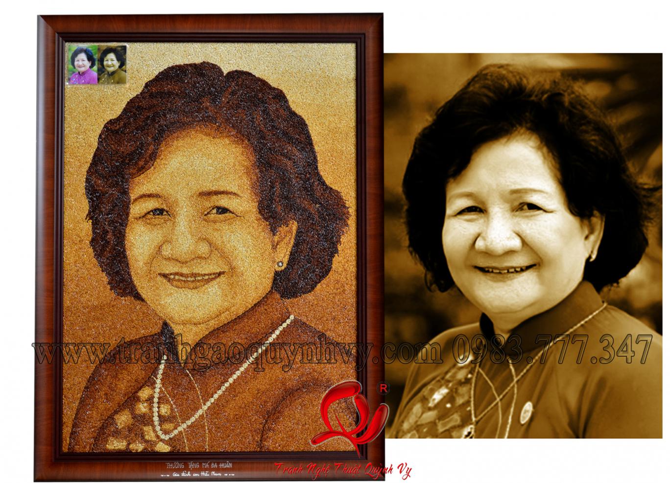 Chân Dung Bà Ba Huân
