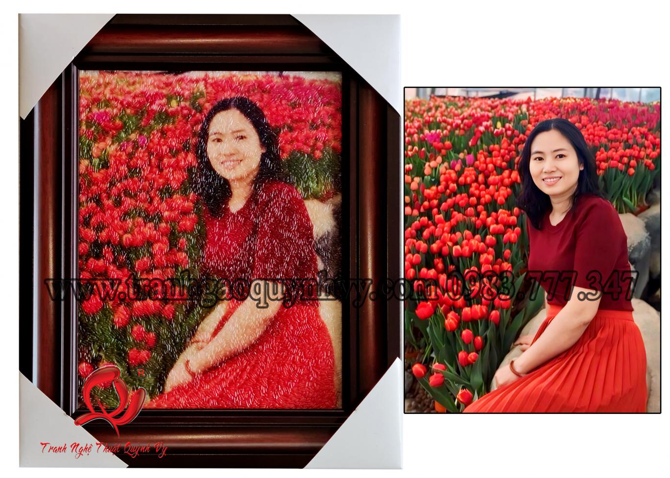 Chân Dung 1 người 22 x 28
