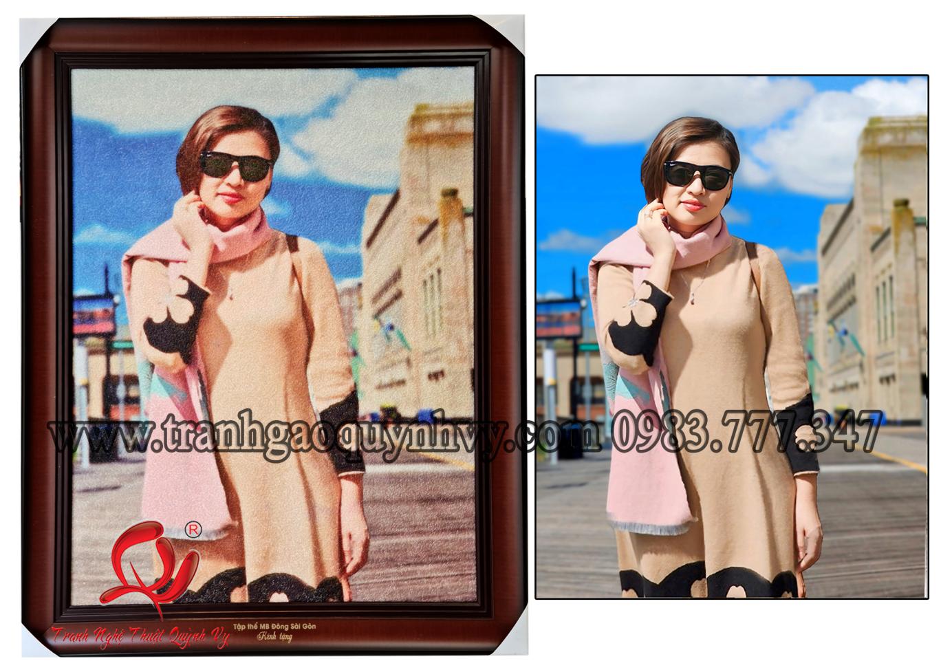 Chân Dung 1 người 60 x 80

