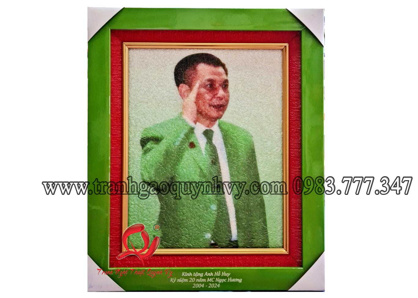 Chân Dung Mr. Hồ Huy 22 x 28

