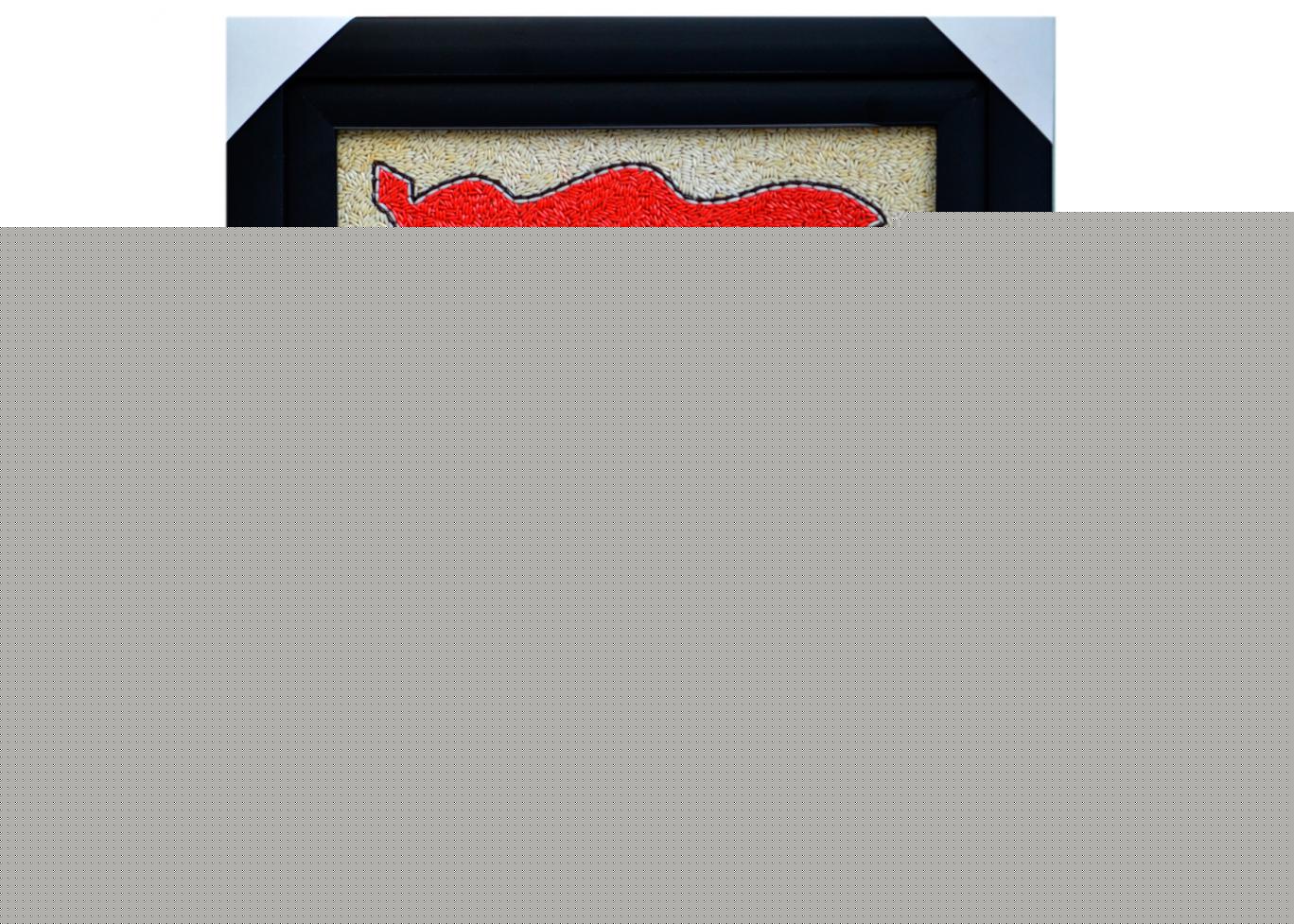 Tranh Gạo Logo Đoàn TNCS
