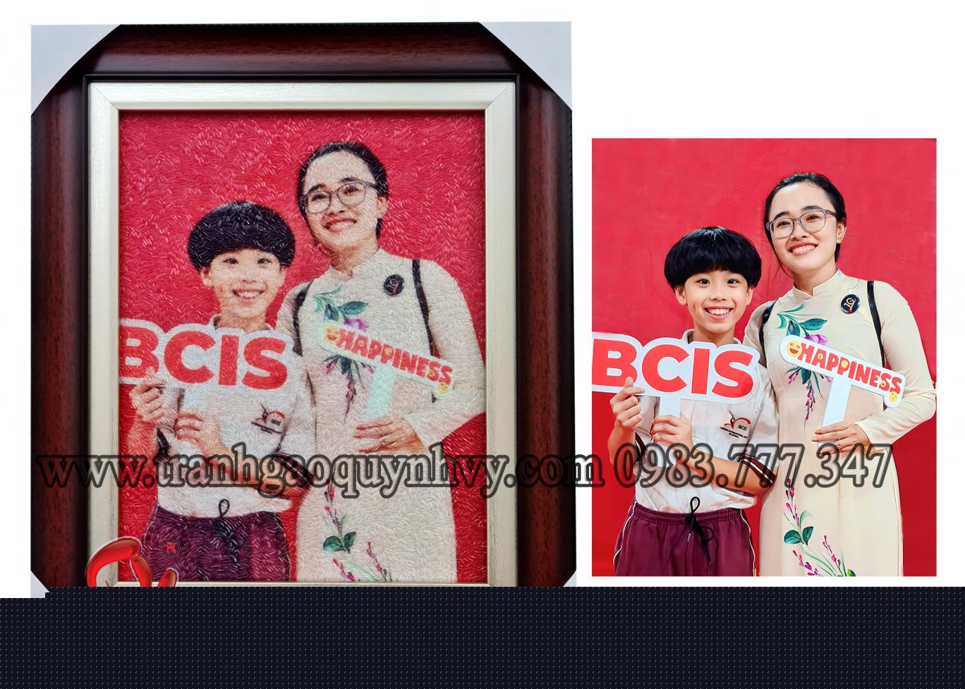Chân Dung 2 người 22 x 28
