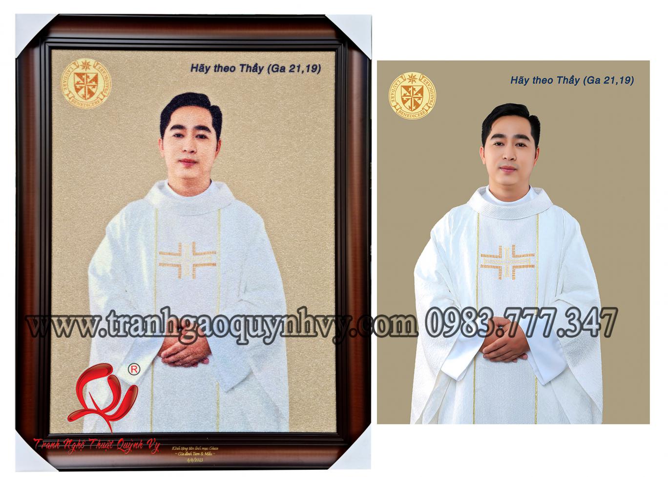 Chân Dung 1 người 60 x 80
