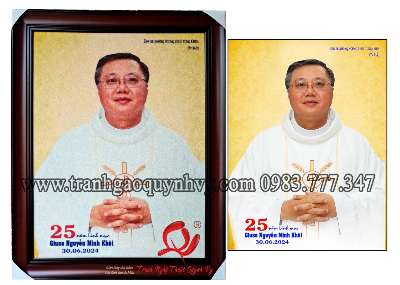 Chân Dung 1 người 60 x 80

