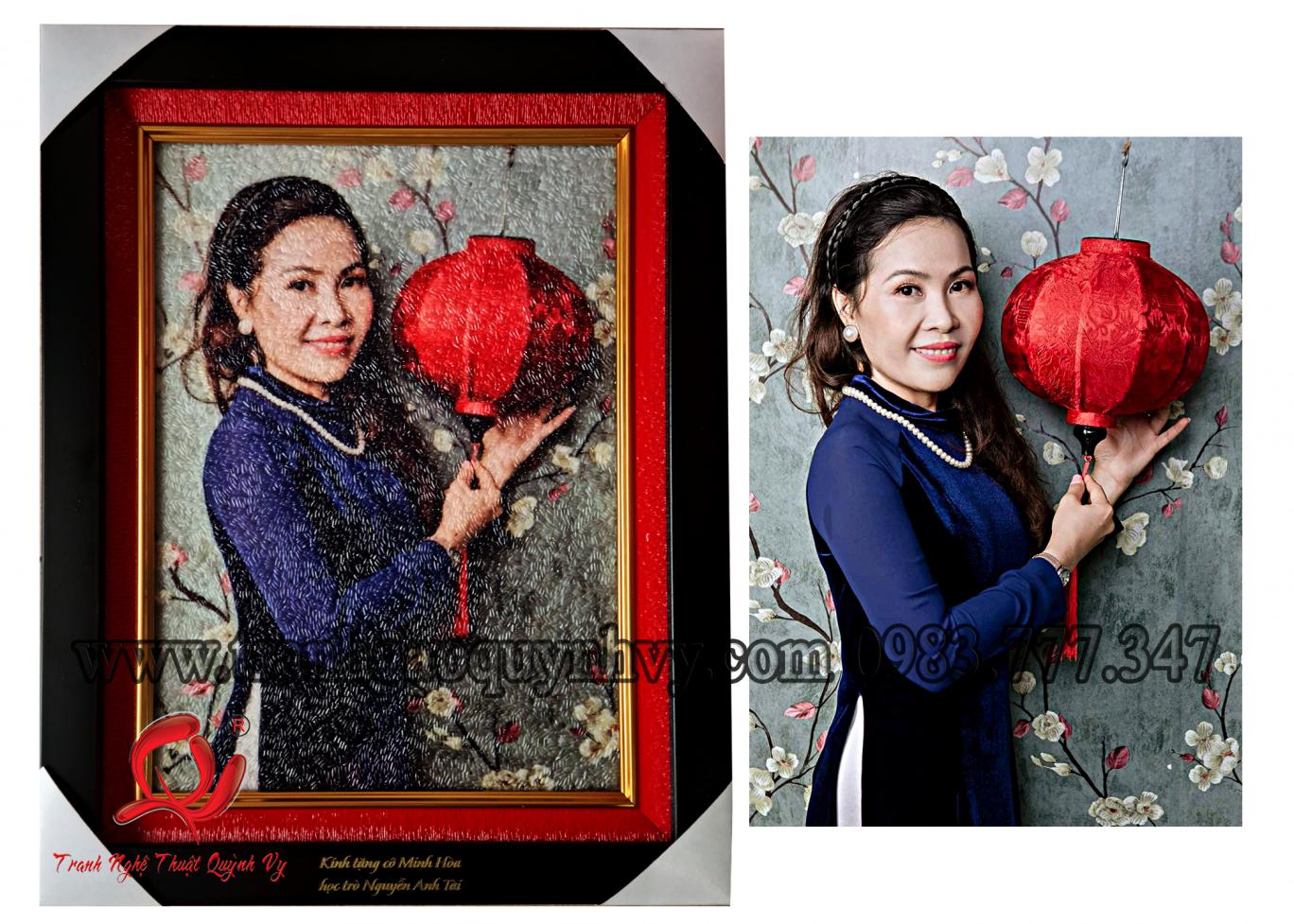 Chân Dung 1 người 25 x 35
