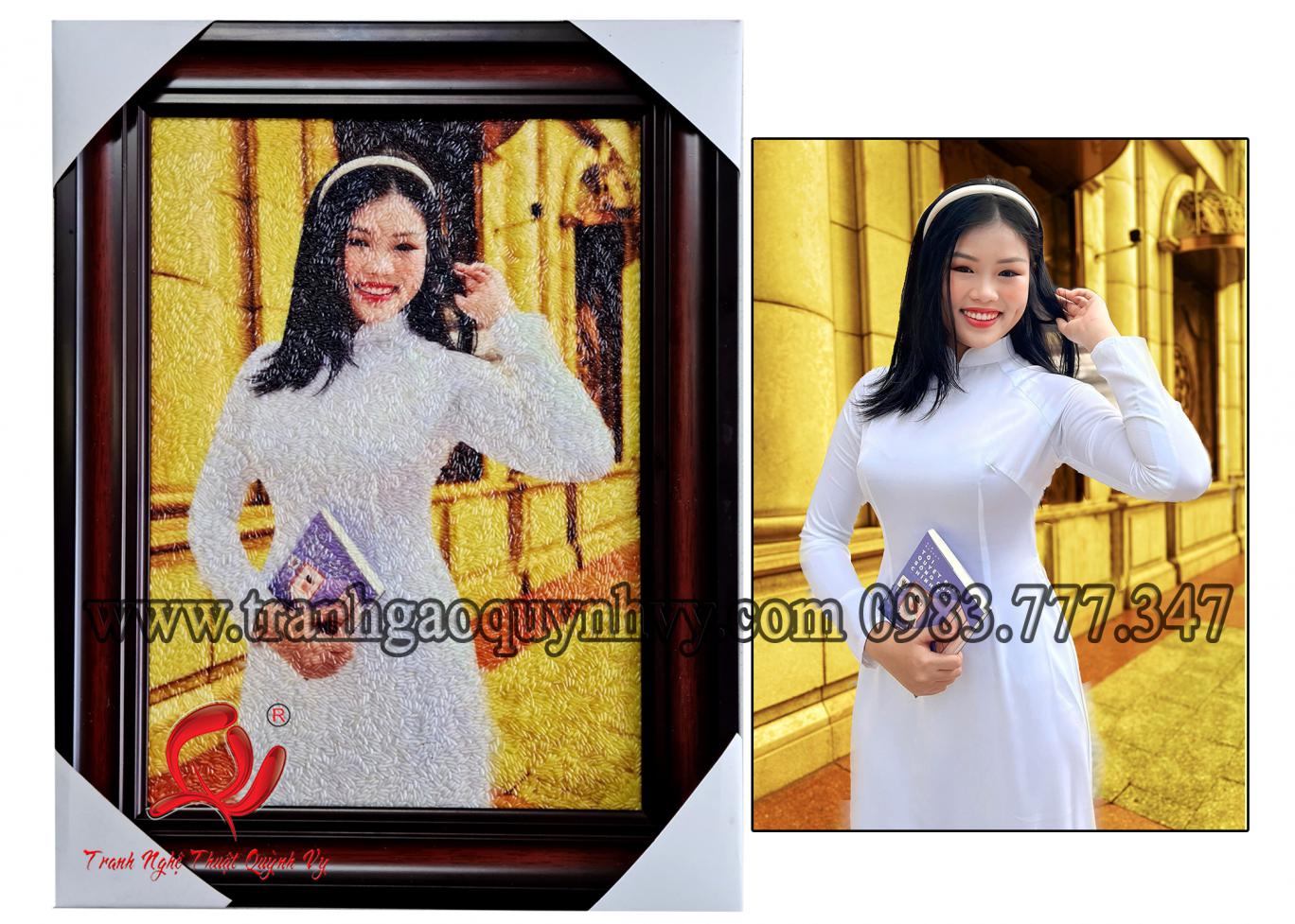 Chân Dung 1 người 25 x 35
