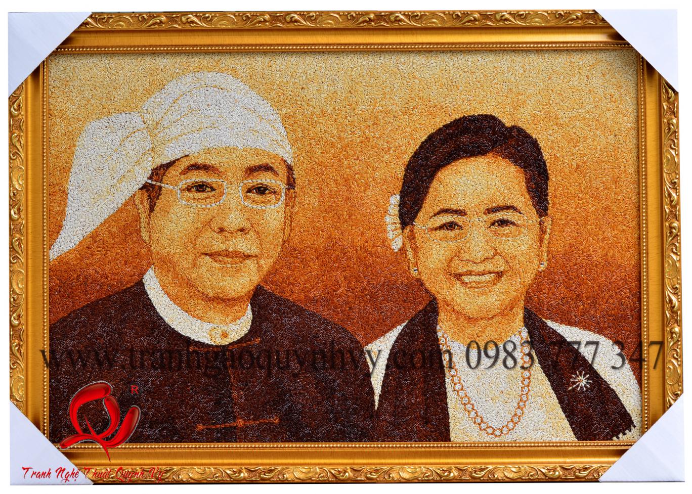 Chân Dung 2 người
