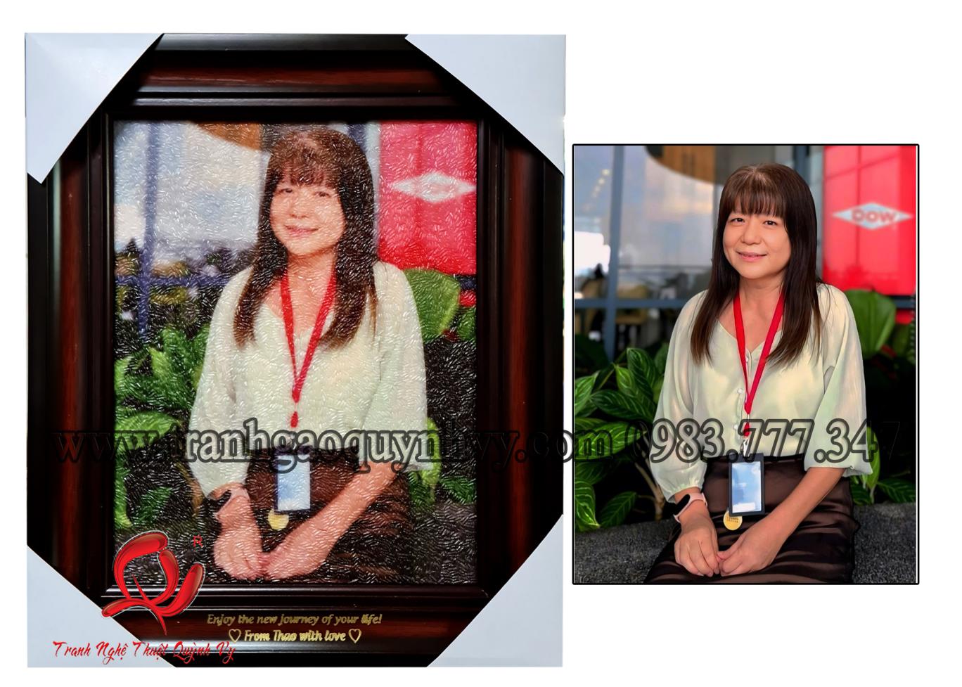Chân Dung 1 người 22 x 28

