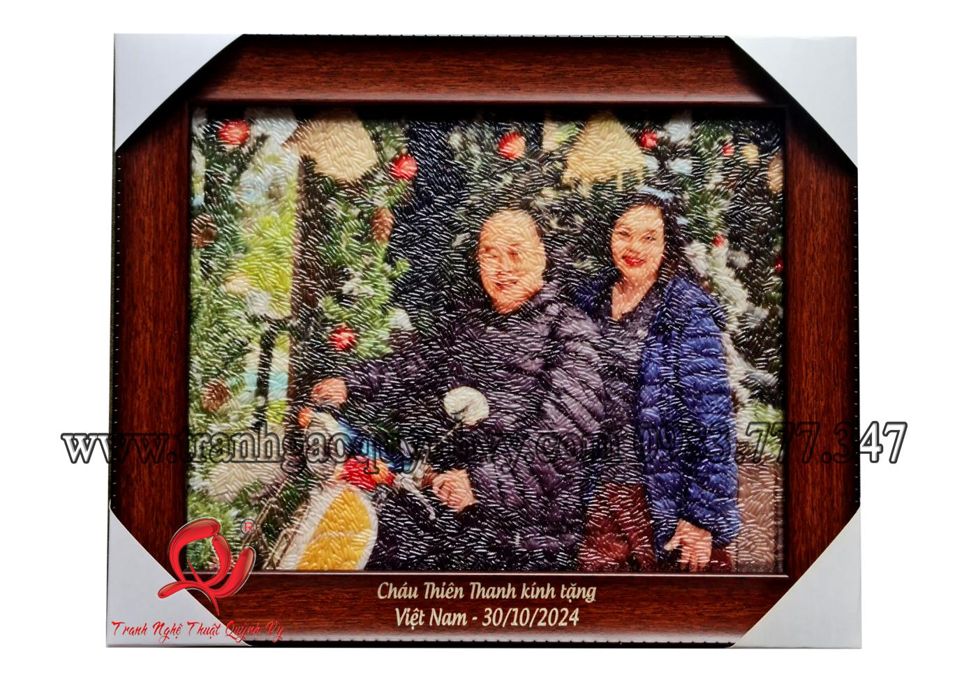 Chân Dung 2 người 22 x 28
