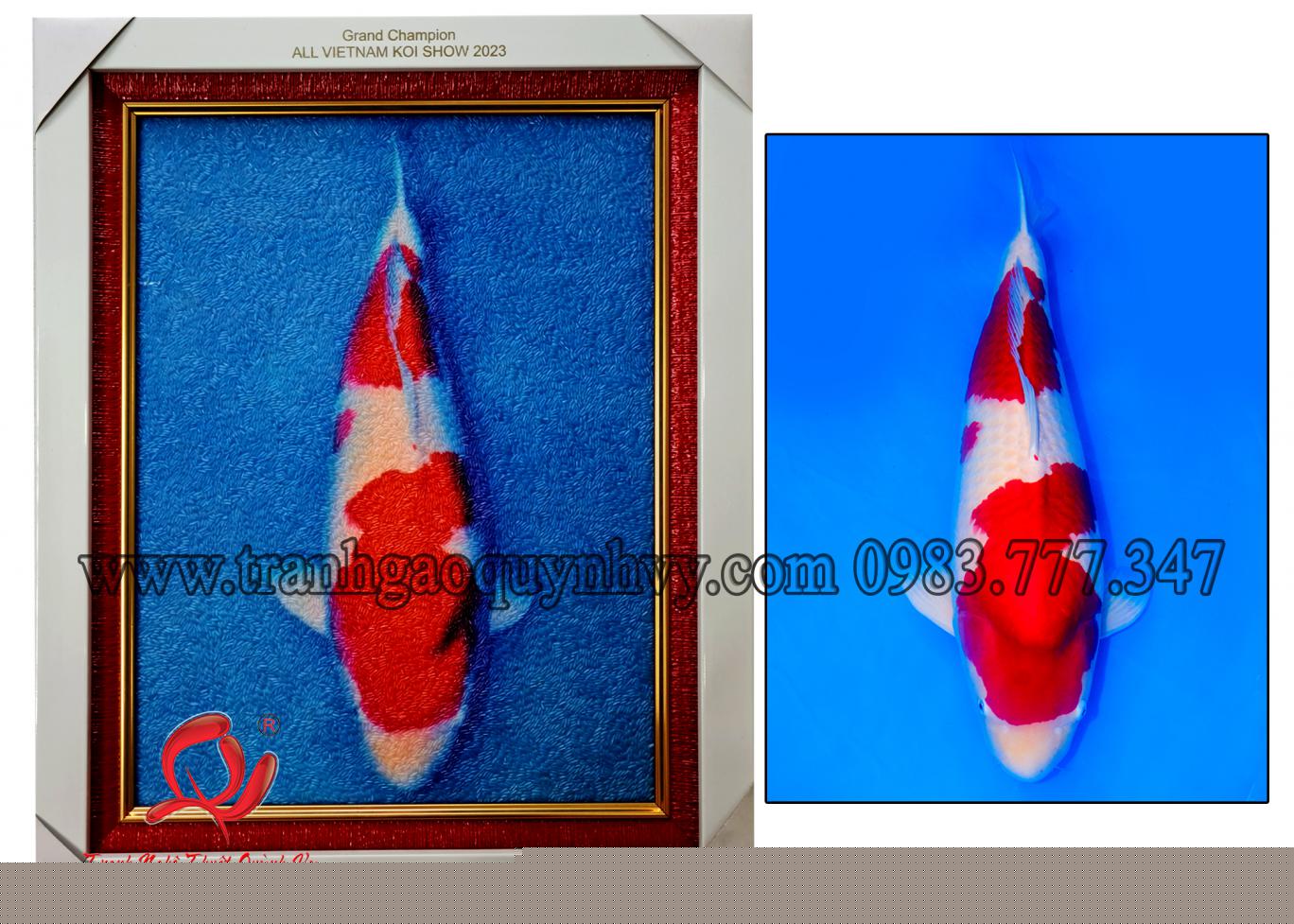 Koi Grand Champion 30 x 40
