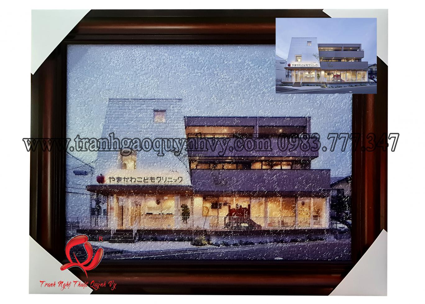 Phong cảnh Nhật Bản - 30 x 40
