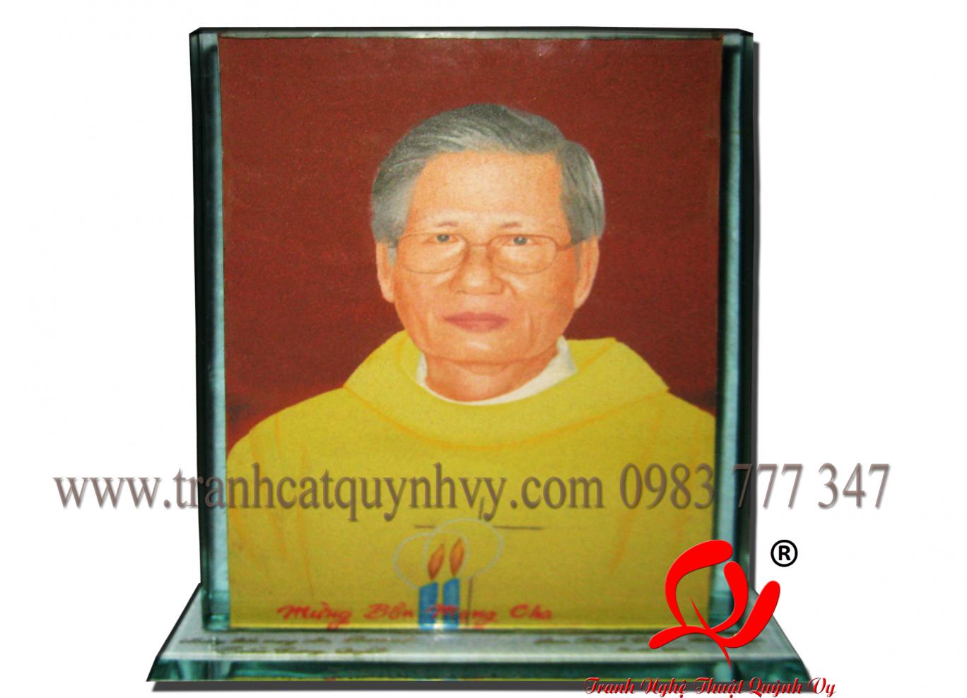 Tranh Cát Chân Dung Tôn Giáo
