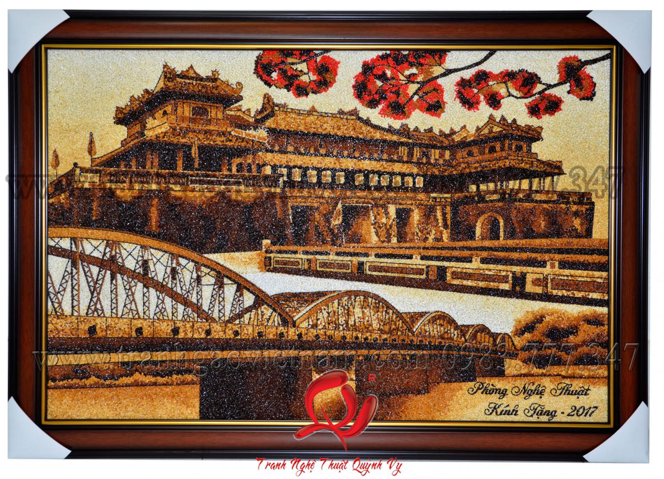 Tranh Gạo Cố Đô Huế
