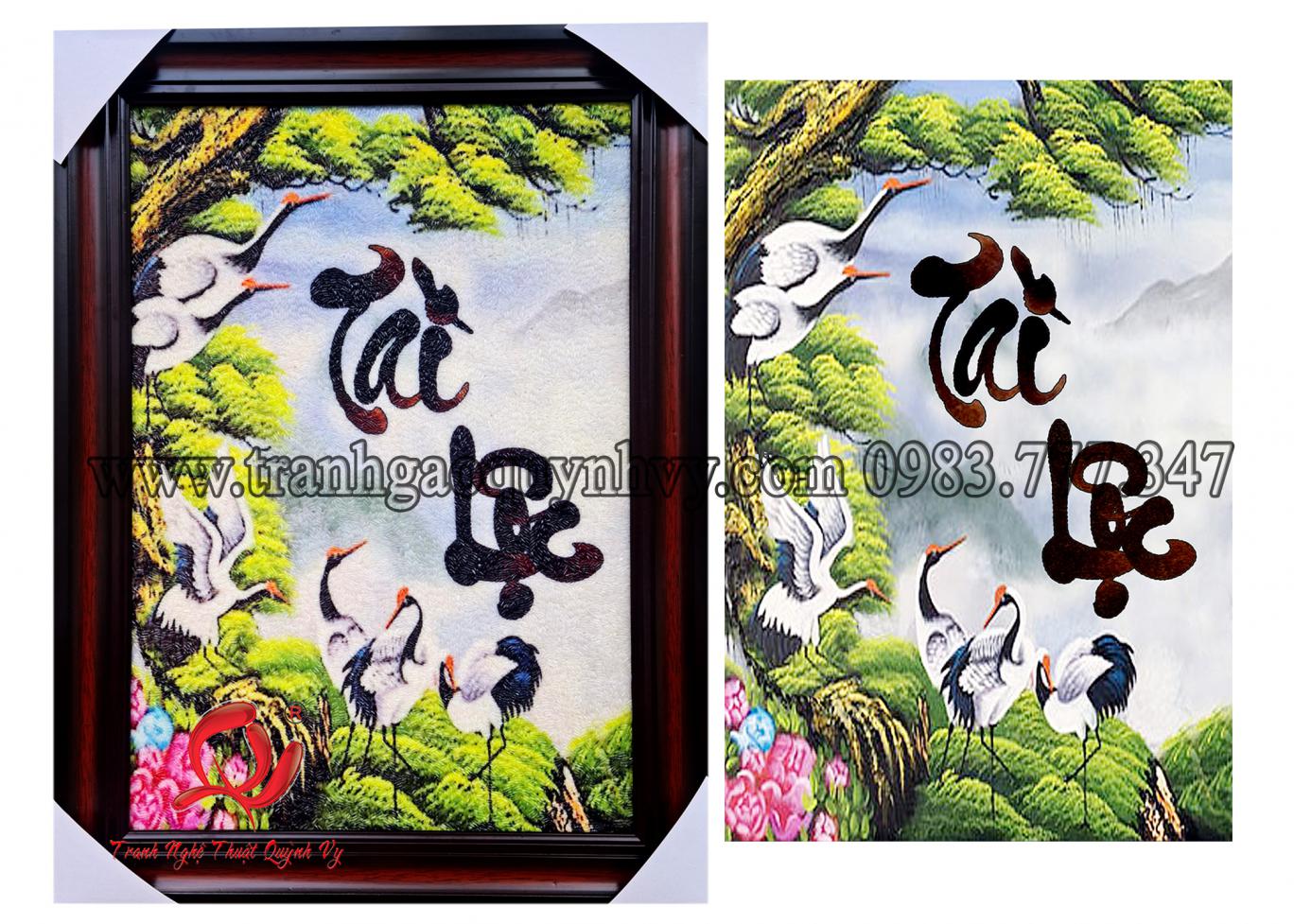 Tranh Tài Lôc - 32 x 48

