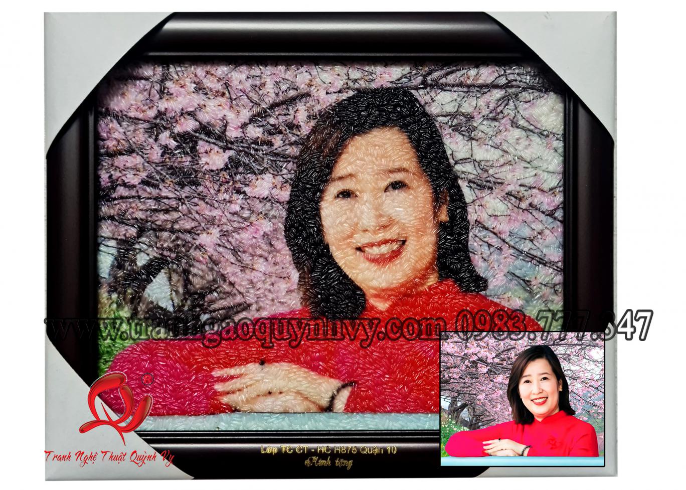Chân Dung 1 người 18 x  22
