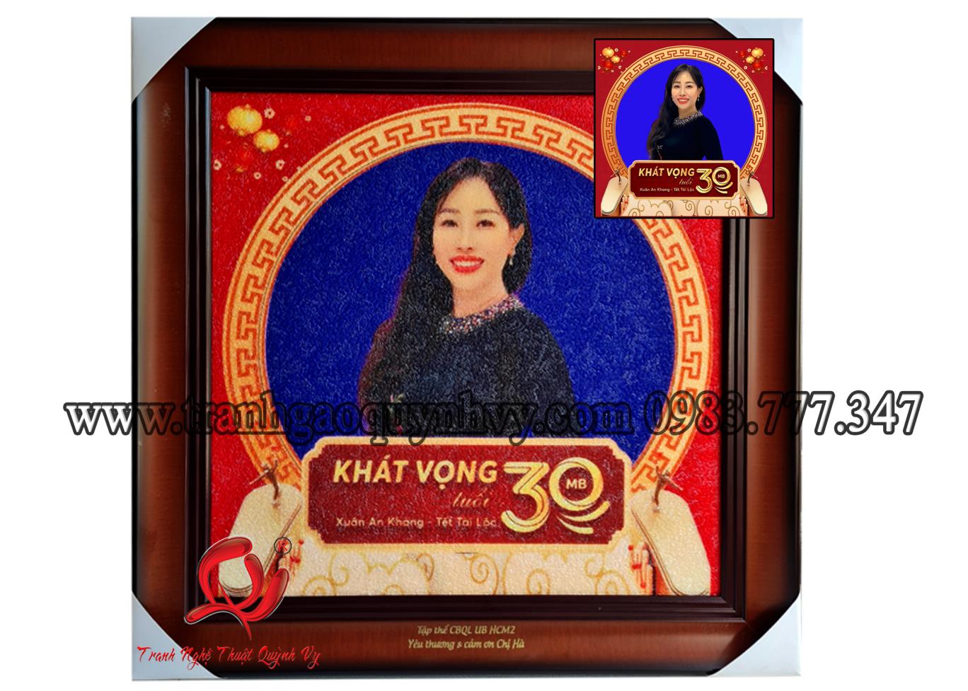 Chân Dung 1 người 50 x 50
